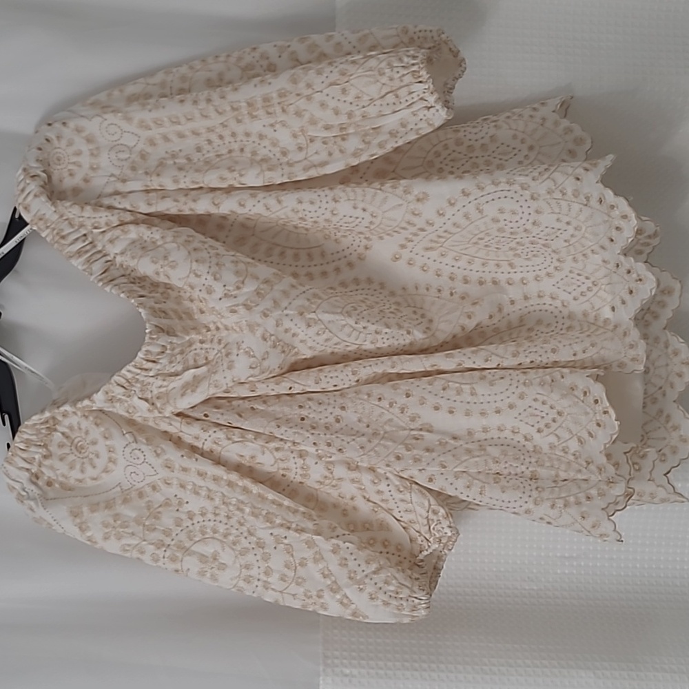 CITY CHIC EMBROIDERED OFF THE SHOULDER TOP